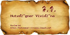 Hutvágner Viviána névjegykártya